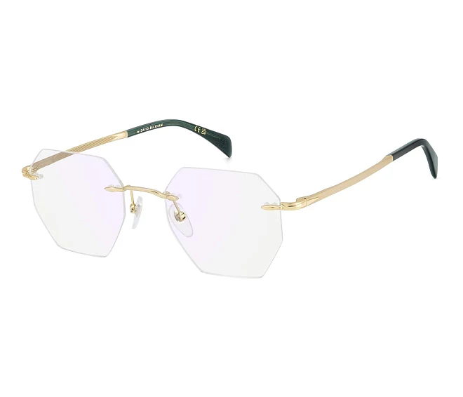 Lunettes de vue David Beckham DB-1189 AOZ 49 19 Or