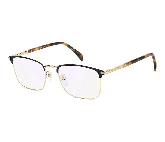 Lunettes de vue David Beckham DB-1201-G I46 54 19 NoirOr