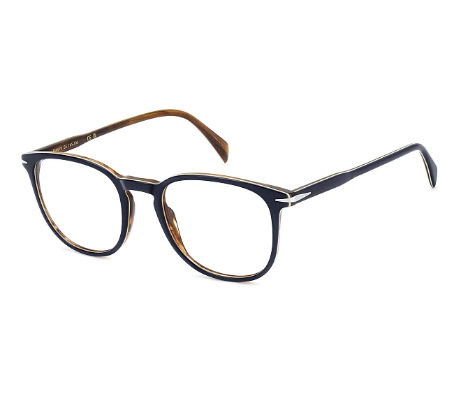 Lunettes de vue David Beckham DB-1212 S9W 51 20 BleuMarron