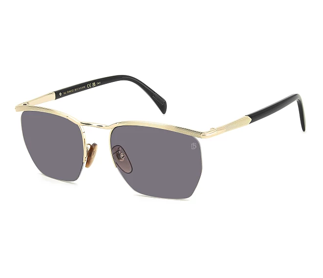 Lunettes de soleil David Beckham DB-1225-S RHL/0D 55 20 OrNoir