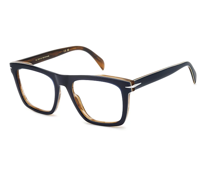 Lunettes de vue David Beckham DB-7020 S9W 51 20 BleuMarron