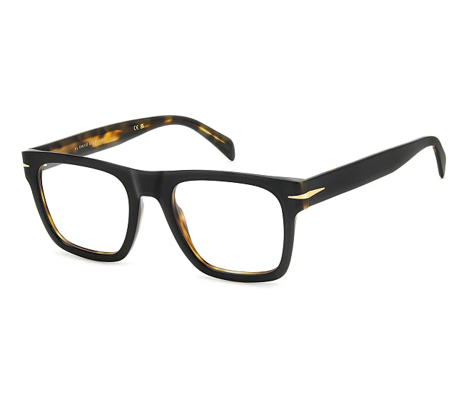 Lunettes de vue David Beckham DB-7020-FLAT WR7 51 21 NoirBlanc