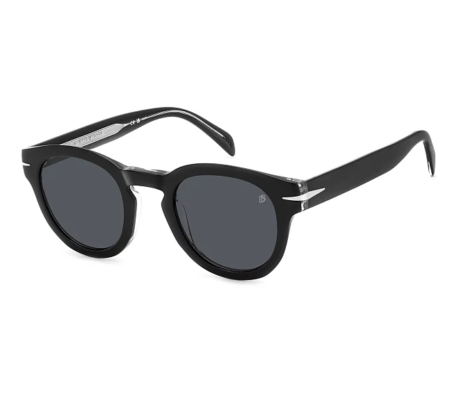 Lunettes de soleil David Beckham DB-7041-S-FLAT 7C5/IR 49 25 NoirCristal