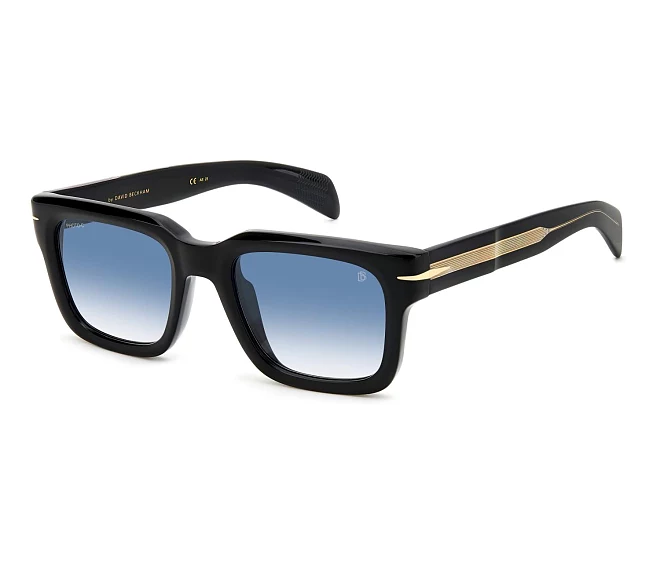 Lunettes de soleil David Beckham DB-7100-S 807/F9 52 21 Noir