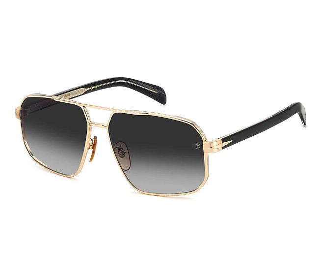 Lunettes de soleil David Beckham DB-7102-S RHL/9O 61 14 OrNoir