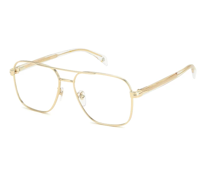 Lunettes de vue David Beckham DB-7103 LOJ 57 16 Or