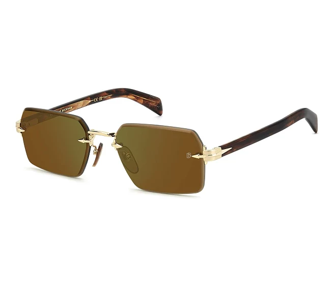 Lunettes de soleil David Beckham DB-7109-S T5U/MT 56 20 OrMarron