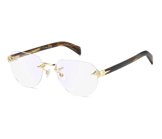 Lunettes de vue David Beckham DB-7145 T5U 54 20 OrMarron