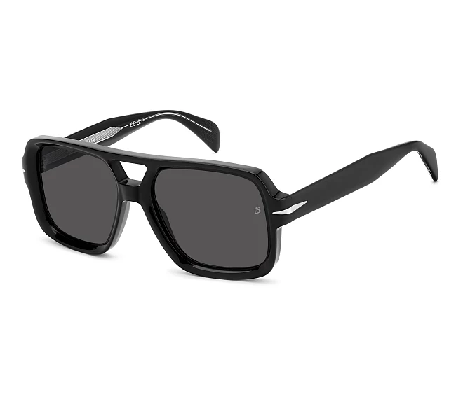 Lunettes de soleil David Beckham DB-7151-S 807/IR 55 17 Noir