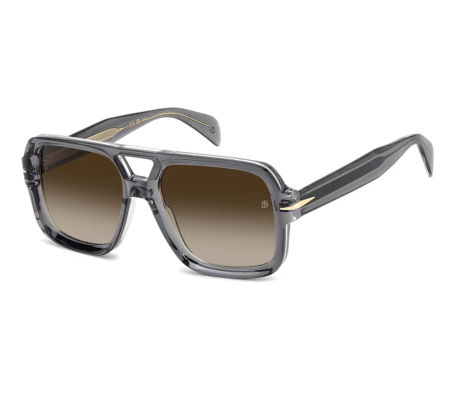 Lunettes de soleil David Beckham DB-7151-S CBL/HA 55 17 Gris