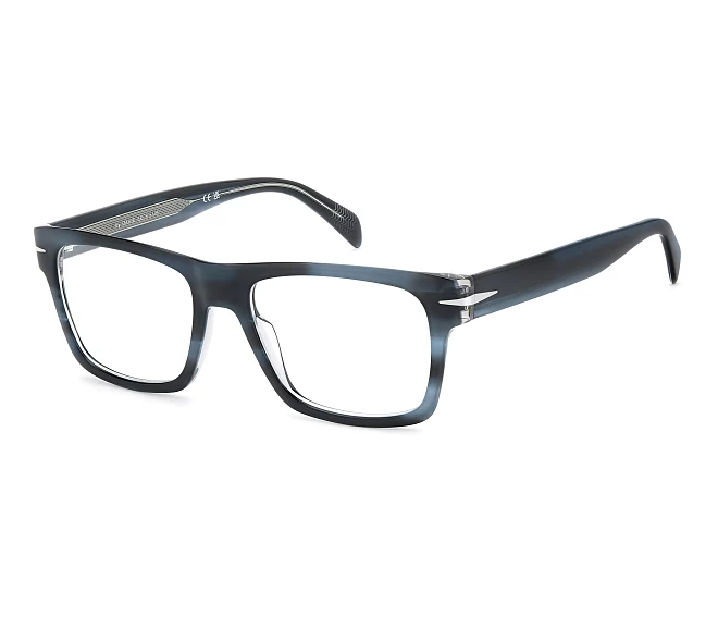 Lunettes de vue David Beckham DB-7155 BAV 53 18 BleuCristal