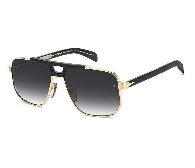 Lunettes de soleil David Beckham DB-7157-S RHL/9O 61 15 OrNoir