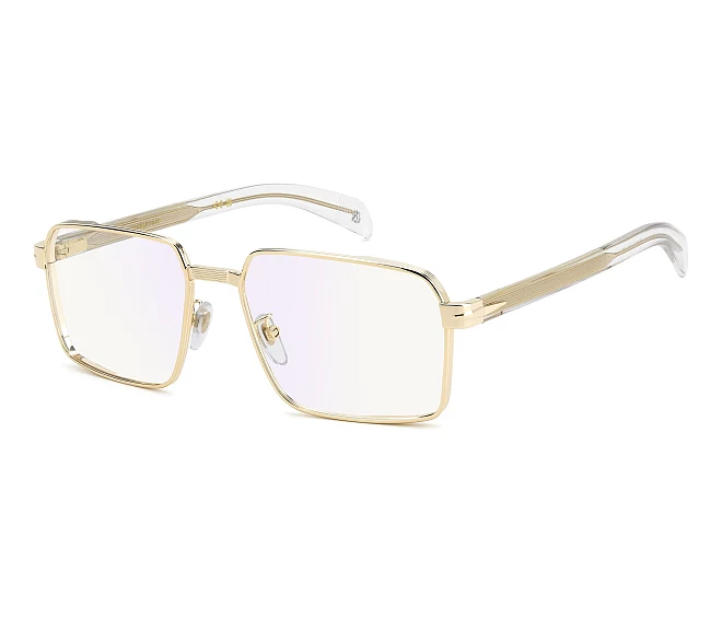 Lunettes de vue David Beckham DB-7166 LOJ 57 17 Or