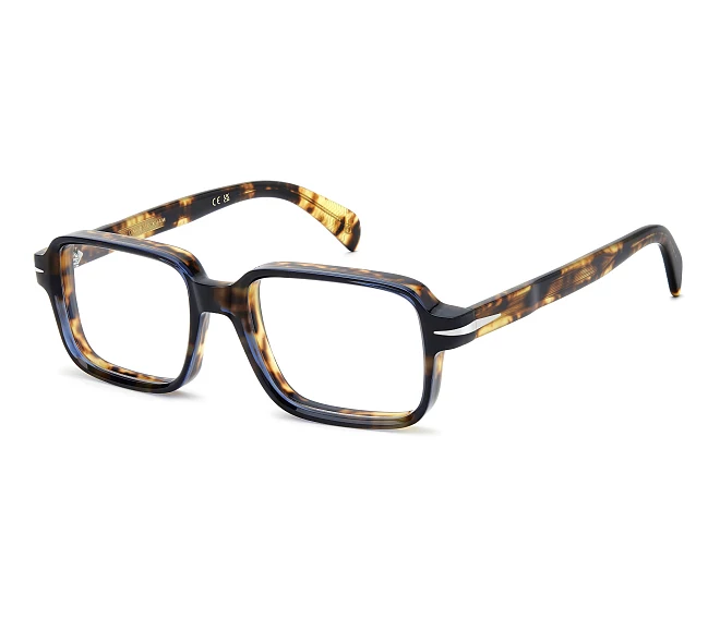 Lunettes de vue David Beckham DB-7167 4FK 52 18 BleuMarron