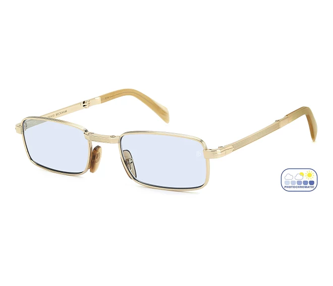Lunettes de soleil David Beckham DB-99-ORIGAMI IDA/QZ 53 21 Or