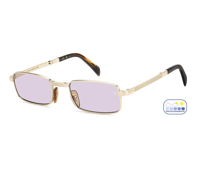 Lunettes de soleil David Beckham DB-99-ORIGAMI T5U/KE 53 21 OrMarron