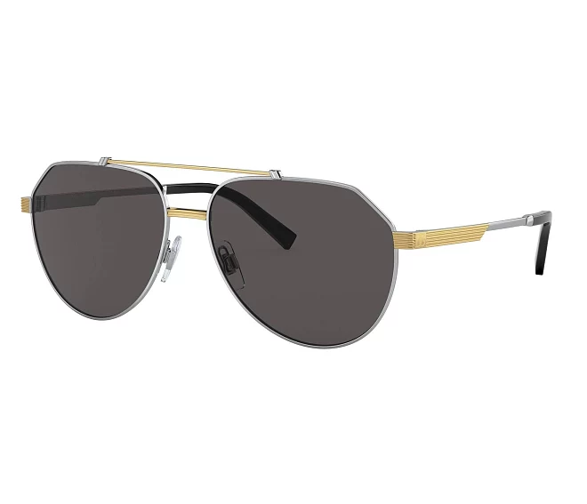 Lunettes de soleil Dolce & Gabbana DG2288 131387 59 15 Argent