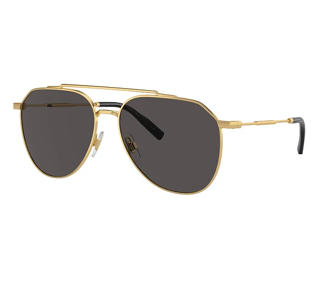 Lunettes de soleil Dolce & Gabbana DG2296 02/87 58 15 Or