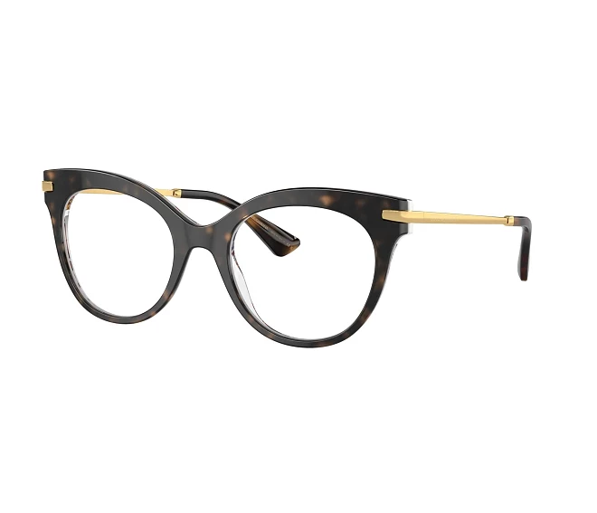 Lunettes de vue Dolce & Gabbana DG3392 3217 52 20 Havane