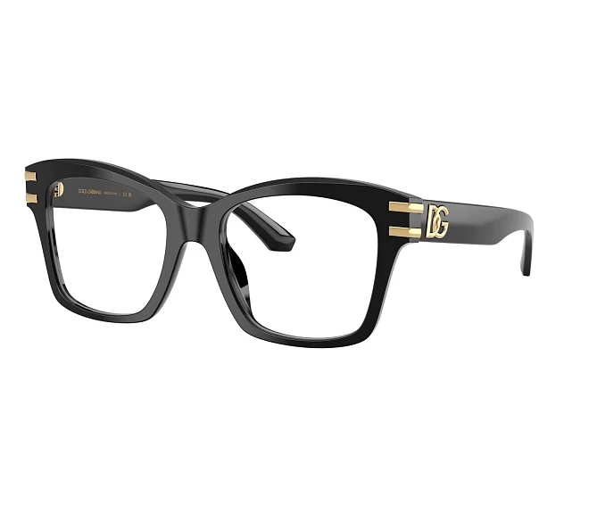 Lunettes de vue Dolce & Gabbana DG3419 501 52 19 Noir