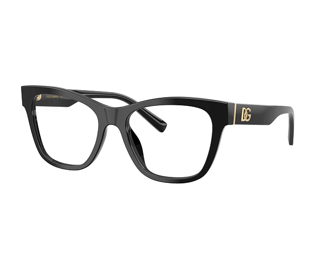 Lunettes de vue Dolce & Gabbana DG3430 501 53 18 Noir