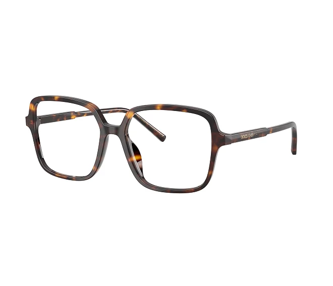 Lunettes de vue Dolce & Gabbana DG3442 502 53 16 Havane