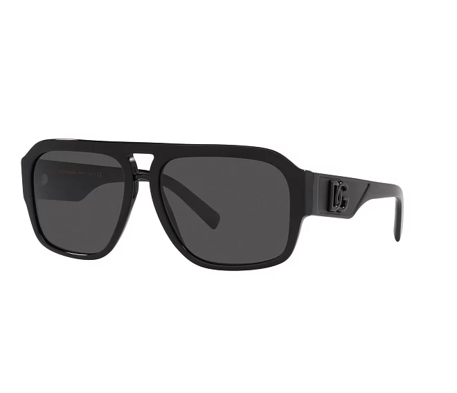 Lunettes de soleil Dolce & Gabbana DG4403 501/87 58 16 Noir