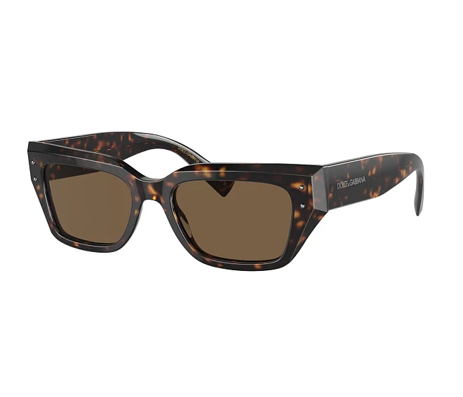 Lunettes de soleil Dolce & Gabbana DG4462 502/73 52 18 Havane