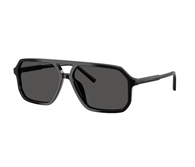 Lunettes de soleil Dolce & Gabbana DG4541 501/87 59 15 Noir