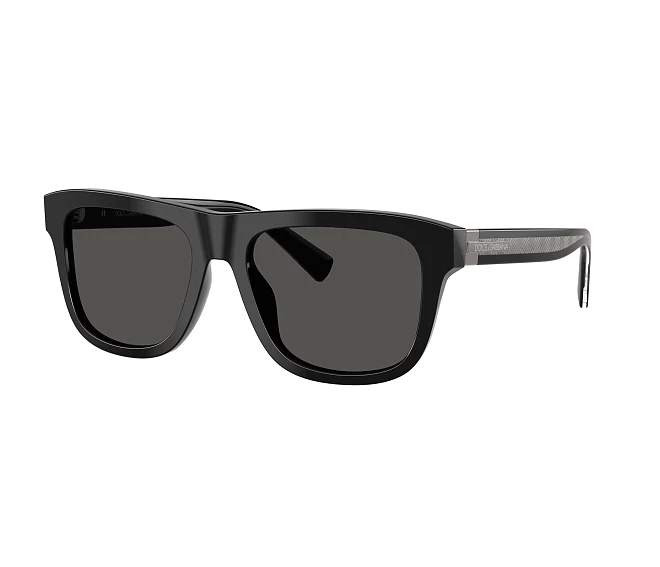 Lunettes de soleil Dolce & Gabbana DG4545 501/87 55 18 Noir