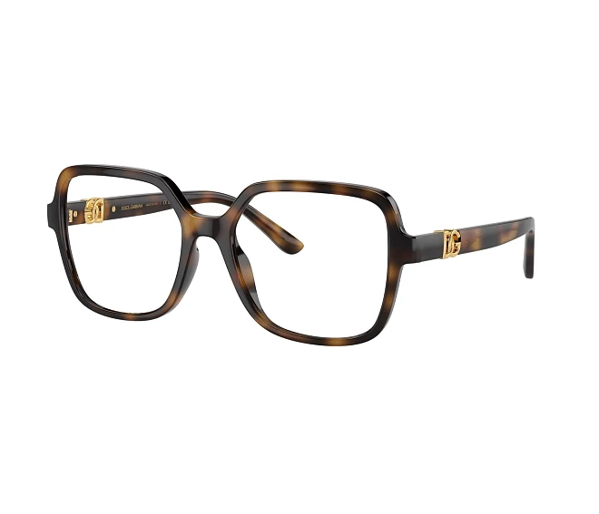 Lunettes de vue Dolce & Gabbana DG5105U 502 53 18 Havane