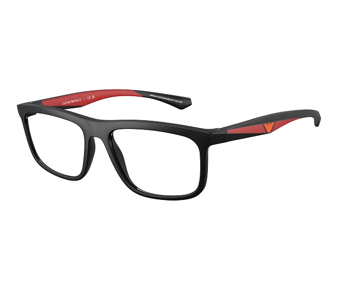 Lunettes de vue Emporio Armani EA3246 5009 55 17 Noir