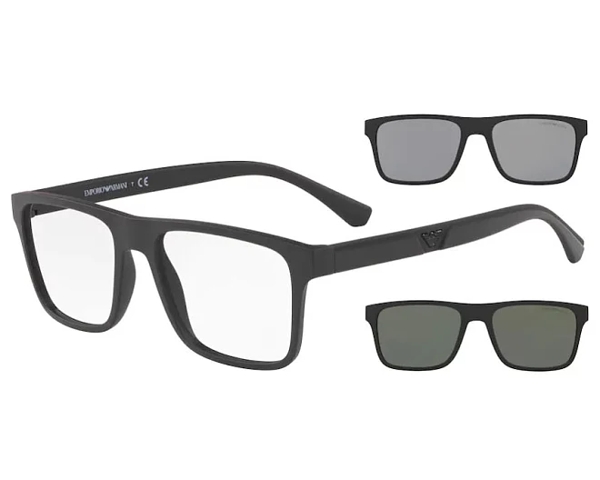 Lunettes de vue Emporio Armani EA4115 58011W 52 18 Noir