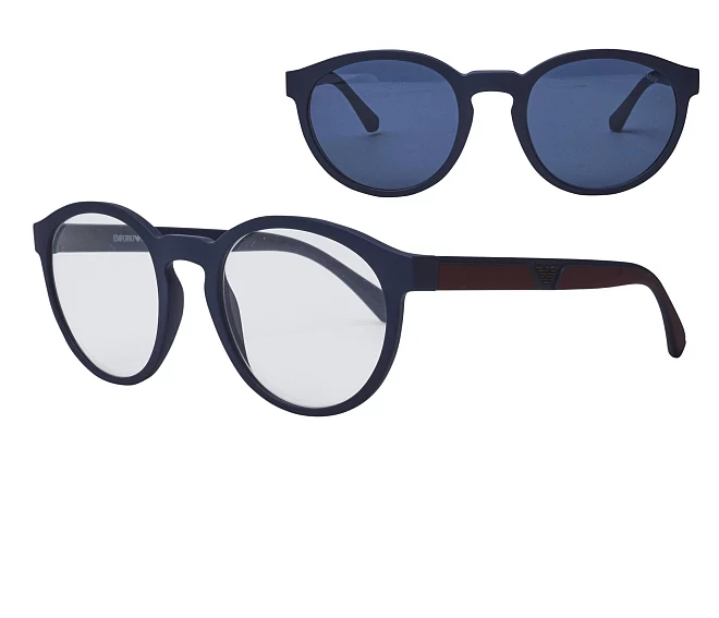 Lunettes de vue Emporio Armani EA-4152 56691W 52 21 Bleu