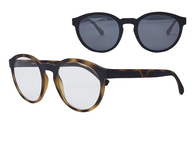 Lunettes de vue Emporio Armani EA-4152 58021W 52 21 Havane