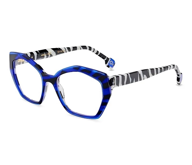 Lunettes de vue Etnia Barcelona AZEEZA BLZE 52 18 BleuZèbre