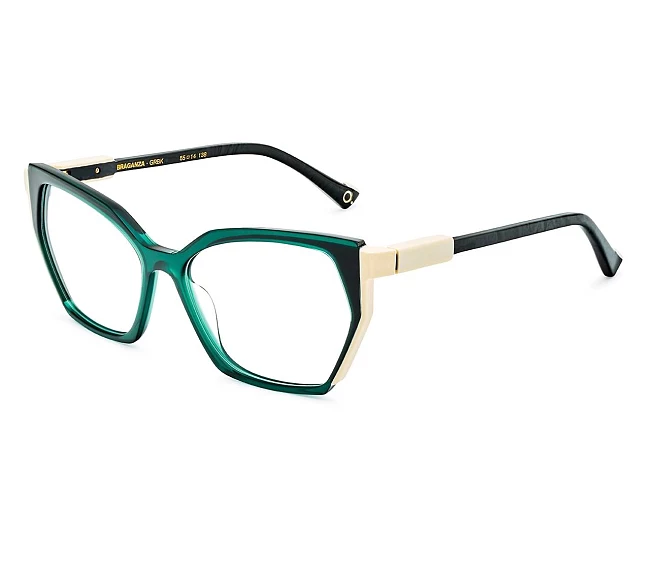 Lunettes de vue Etnia Barcelona BRAGANZA GRBK 55 14 VertBlanc cassé