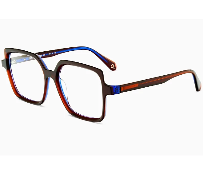 Lunettes de vue Etnia Barcelona BRUTAL NO28 DB 53 17 MarronBleu