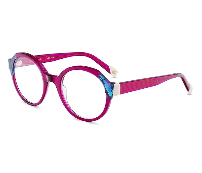 Lunettes de vue Etnia Barcelona HORUS FUBL 49 20 FuchsiaBlanc cassé