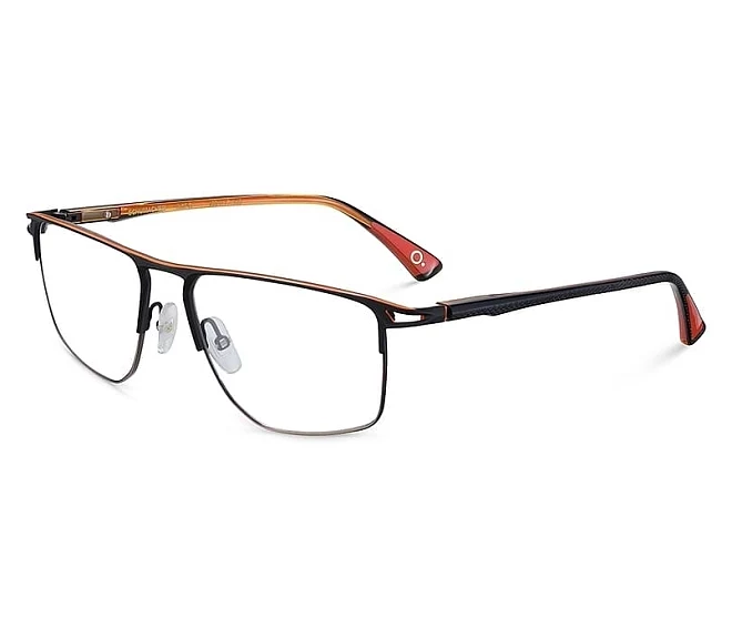 Lunettes de vue Etnia Barcelona SCHUMACHER BKOG 56 17 NoirOrange