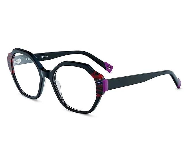 Lunettes de vue Etnia Barcelona THEIA BKPU 50 17 NoirViolet