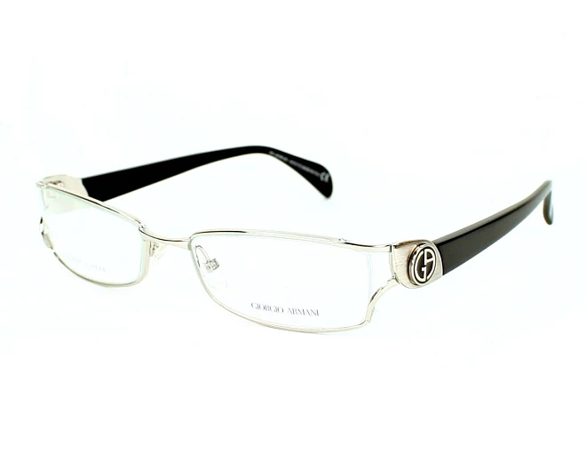Lunettes de vue Giorgio Armani GA-741 84J 50 17 ArgentNoir