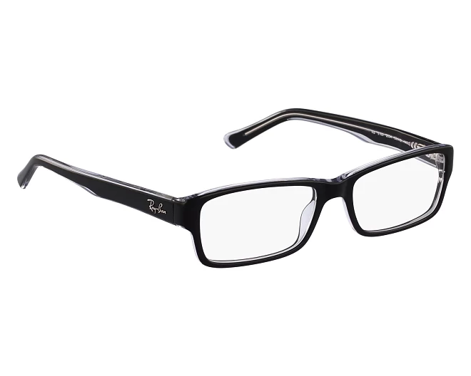 Lunettes de vue Ray-Ban RX-5169 2034 52 16 NoirCristal