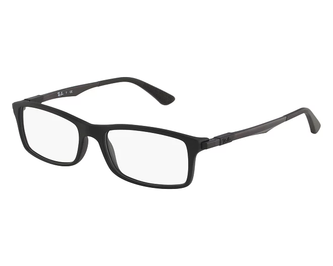 Lunettes de vue Ray-Ban RX7017 5196 52 17 Noir