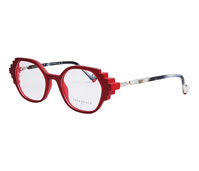 Lunettes de vue Face a Face BOCCA-PIXEL-4 2216 48 20 RougeMix