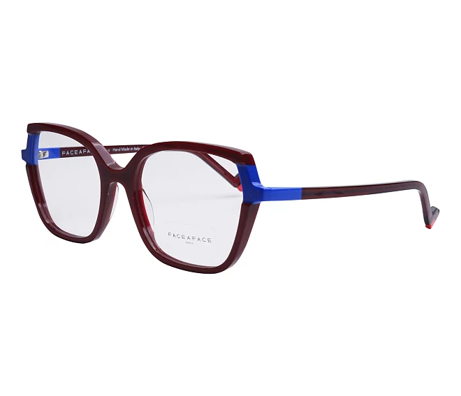 Lunettes de vue Face a Face BOCCA-TWEET-2 1217 55 18 BordeauxBleu