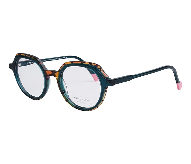 Lunettes de vue Face a Face QUARTZ-1 6435 48 20 VertMarron