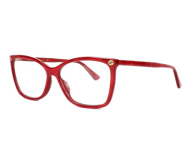 Lunettes de vue Gucci GG-00250 004 56 14 Rouge