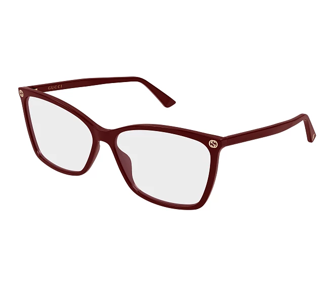 Lunettes de vue Gucci GG0025O 022 58 14 Bordeaux