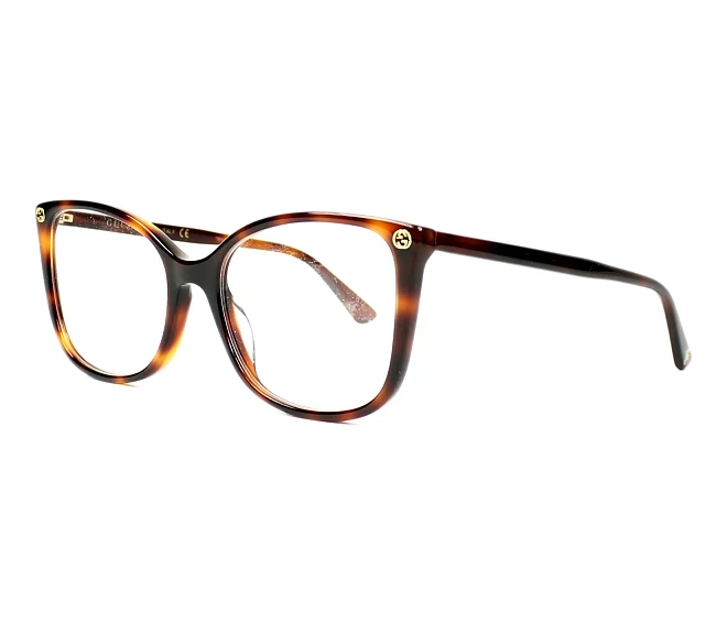 Lunettes de vue Gucci GG-0026-O 002 53 17 Havane